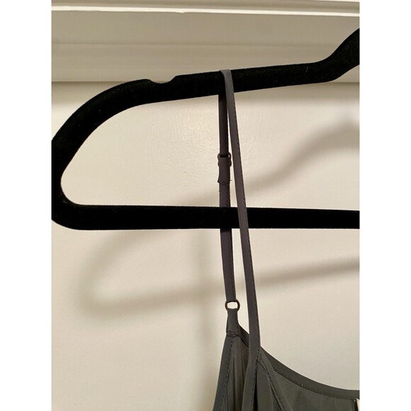 J. CREW Jumpsuit Grey Satin Sz 10 Office Cocktail Professional Girl Boss Party - Picture 7 of 8